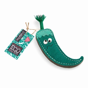 Green & Wilds Juan the Jalapeno Eco Dog Toy