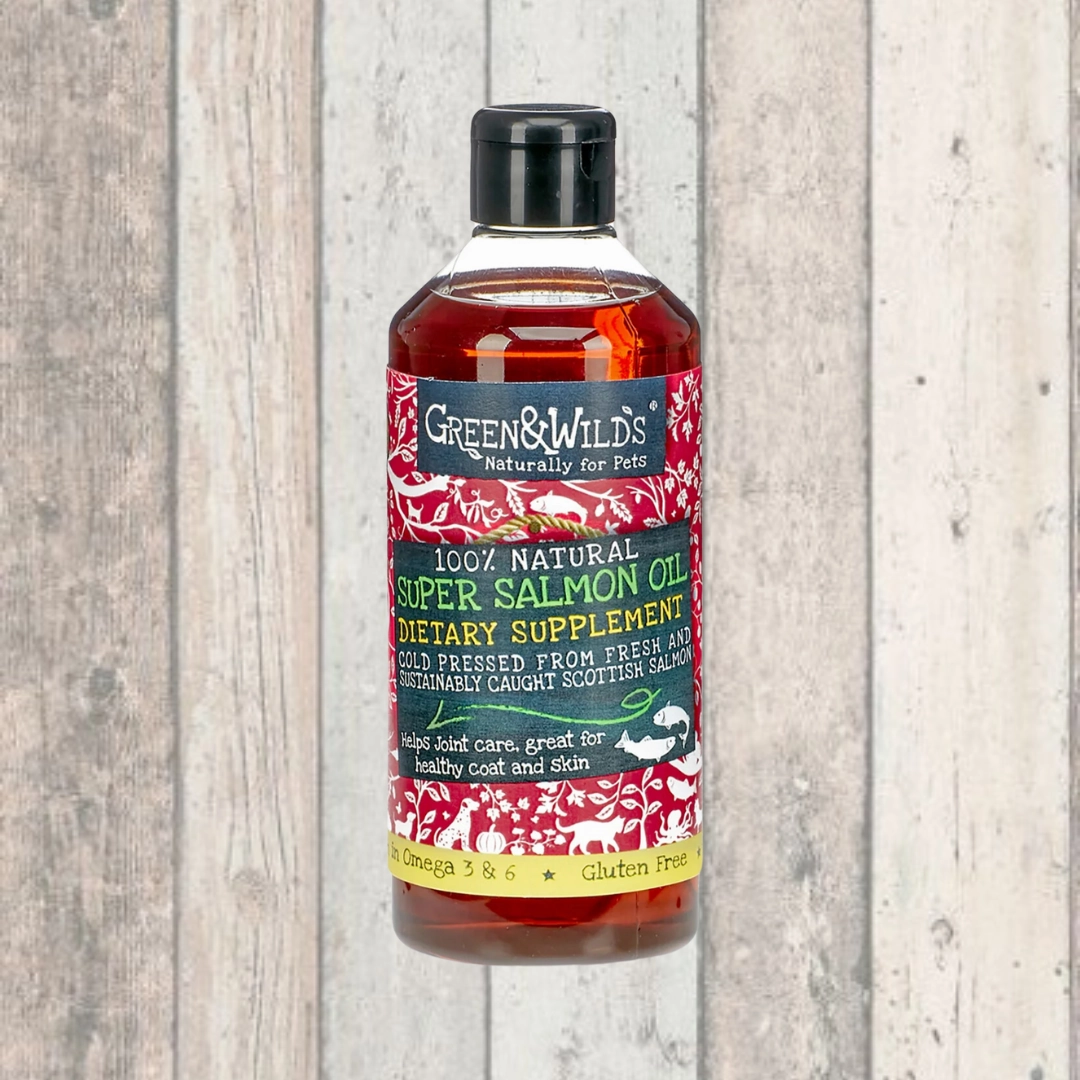 Green & Wilds Super Salmon Oil for Dogs 250ml