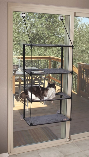 K&H EZ Mount Window Kitty Sill Quad Stack