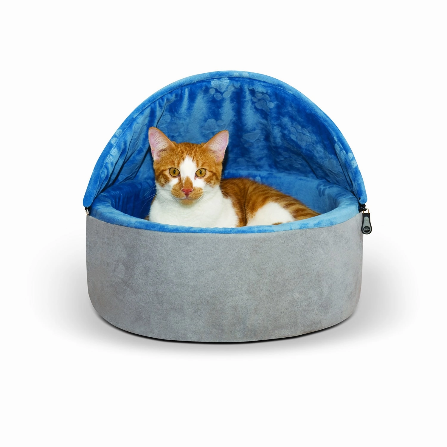 K&H Self-Warming Kitty Bed Hooded
