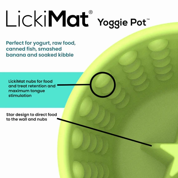 LickiMat? - Yoggie Pot