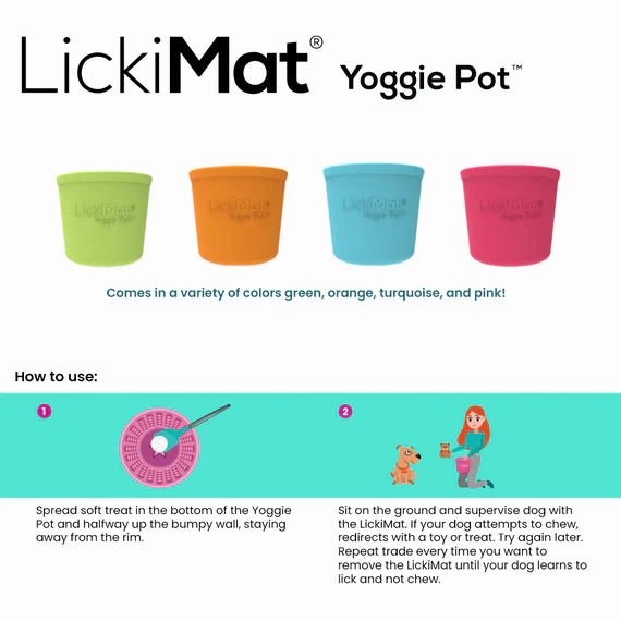 LickiMat? - Yoggie Pot