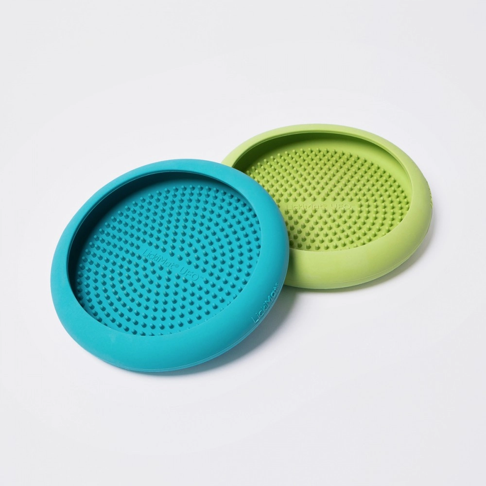 LickiMat? UFO Slow Feeder Dog Bowls