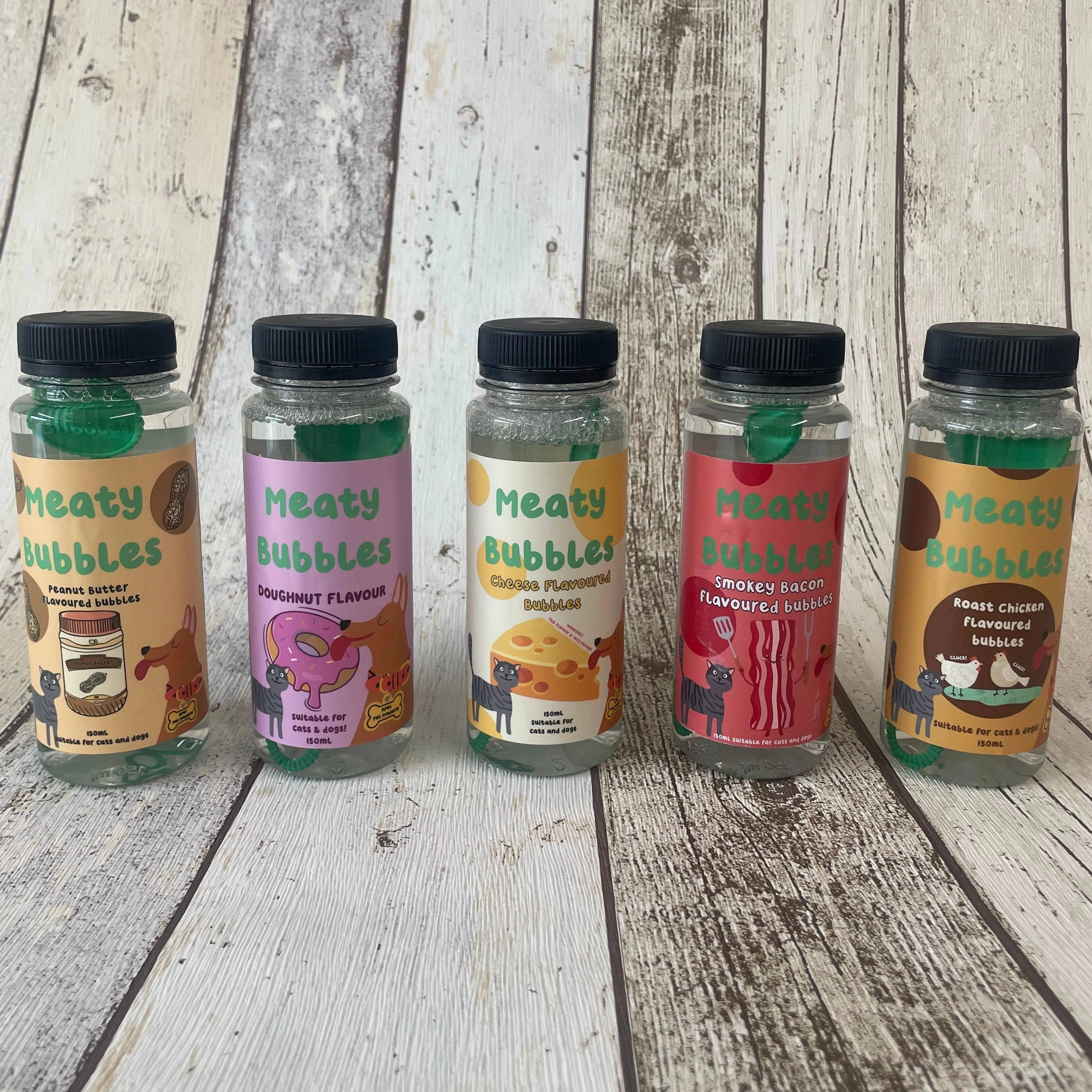 Meaty Edible Bubbles for Dogs