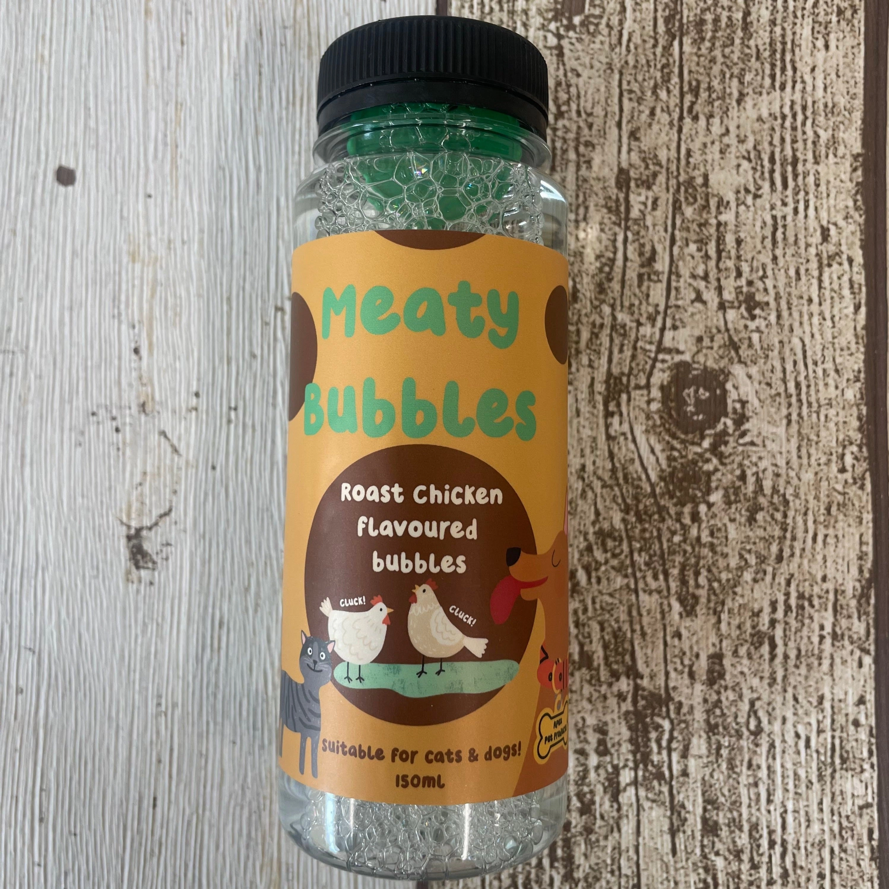 Meaty Edible Bubbles for Dogs