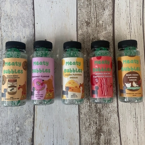 Meaty Edible Bubbles for Dogs