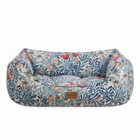 Morris & Co Bower Print Dog Bed