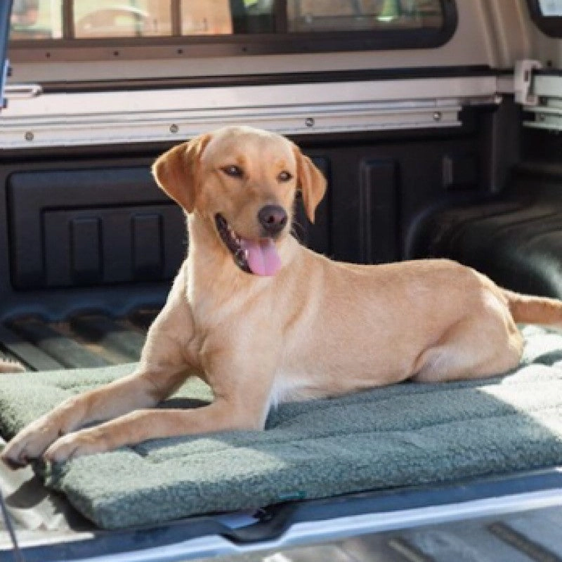 Moss Berber Fleece Dog Crate Mat