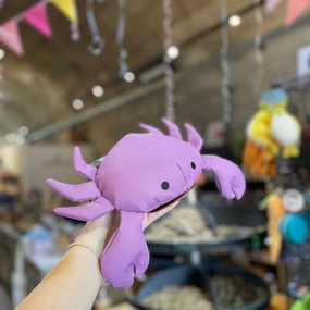 PetFace Planet OceanCycle Callum Crab Dog Toy