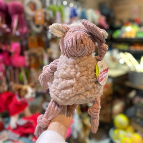 Pig Hugglehounds Fleece Fluffer Knottie
