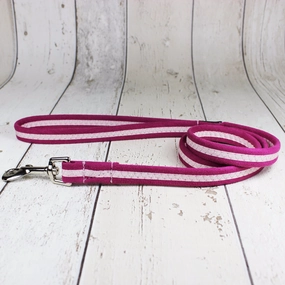 Pink Oscar and Hooch Dog Lead