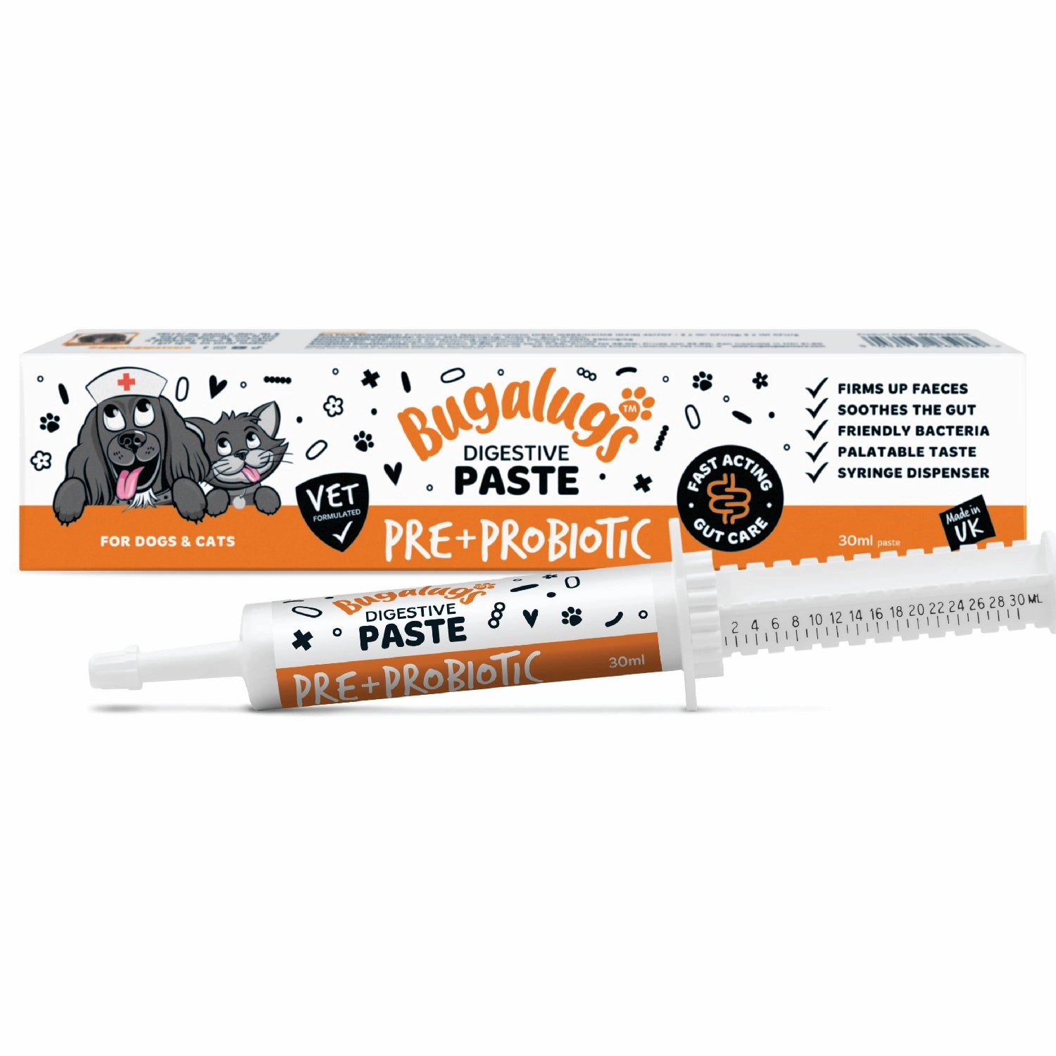 Pre & Probiotic Digestive Paste for Dogs & Cats (30ml)