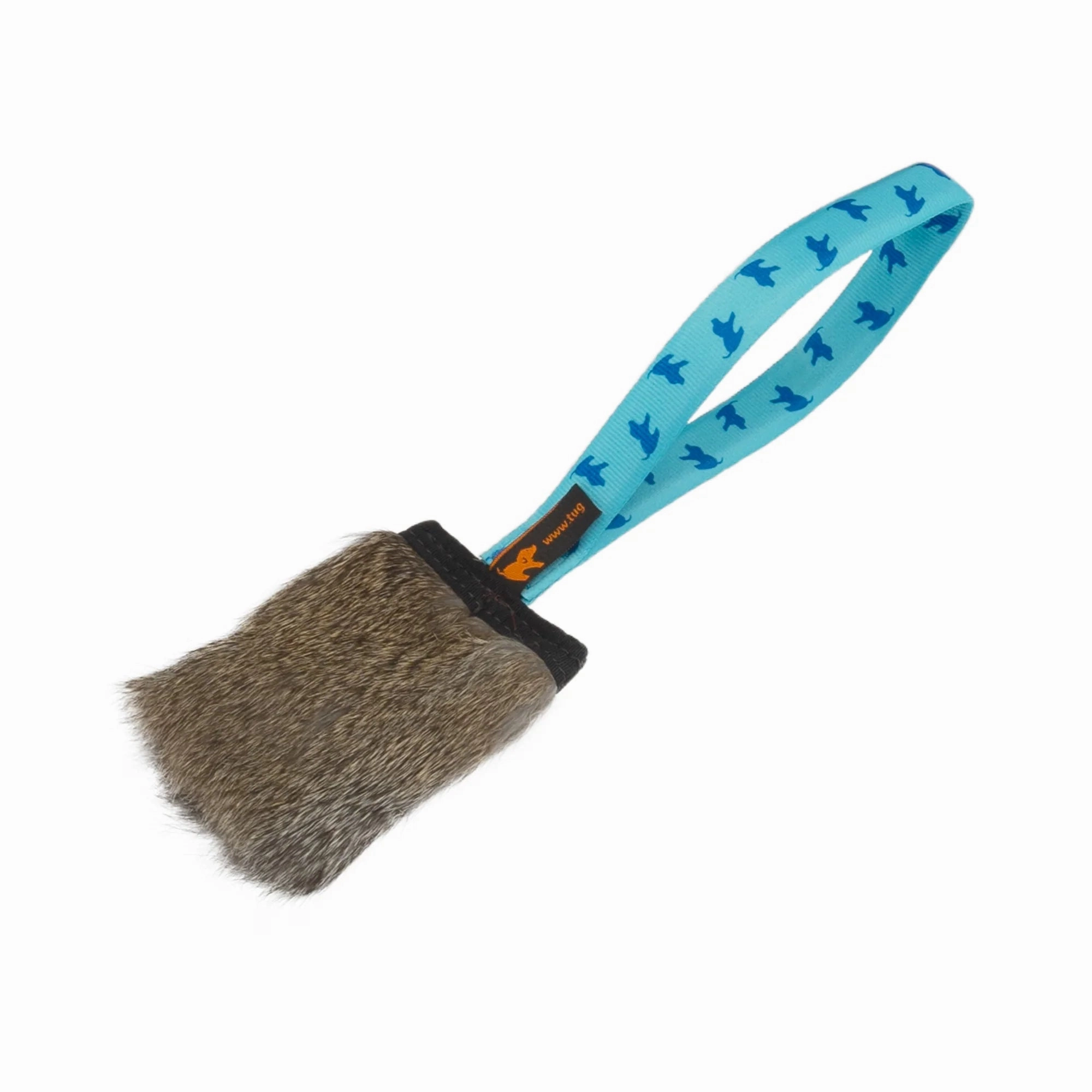 Rabbit Fur Pocket Squeaker Training Toy by Tug-e-Nuff