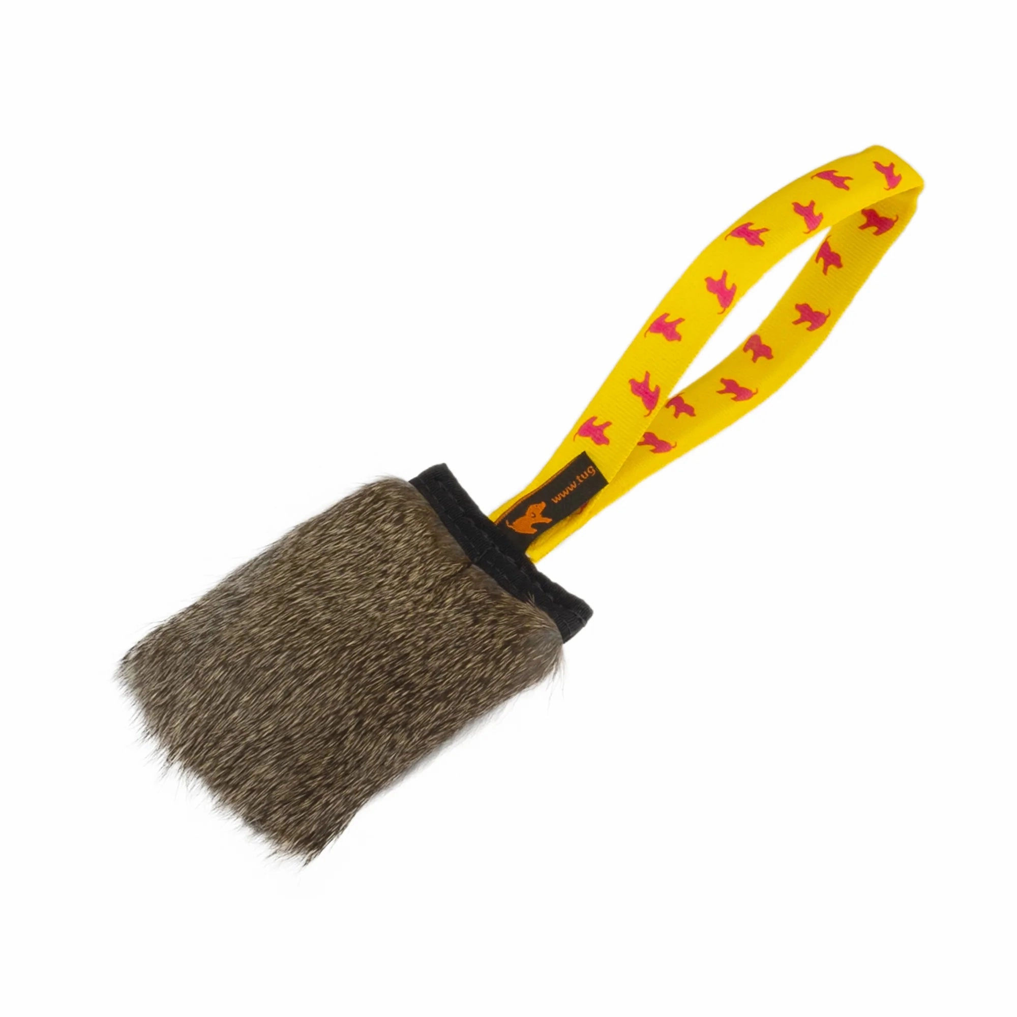 Rabbit Fur Pocket Squeaker Training Toy by Tug-e-Nuff