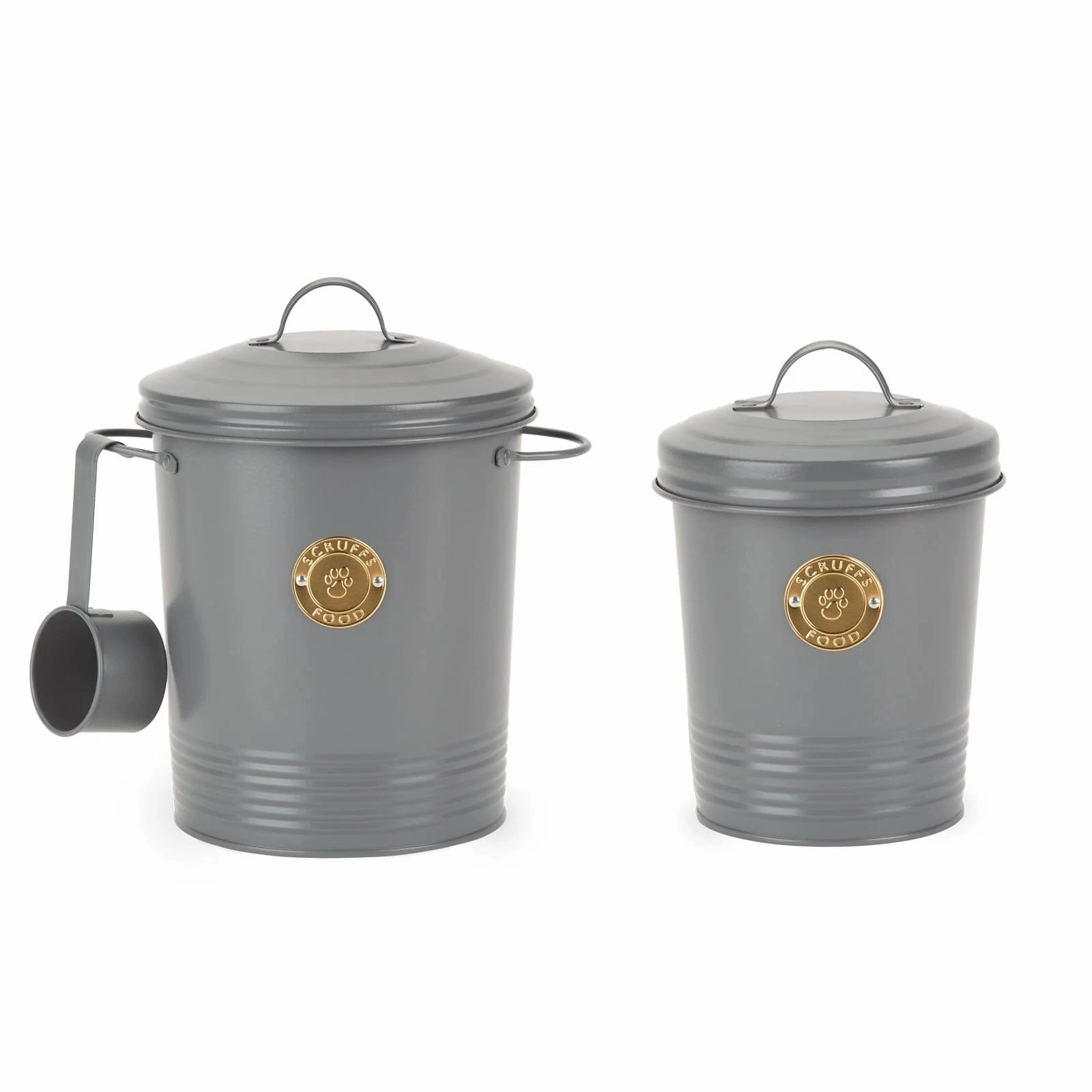 Scruffs Steel Storage Pet Treat Canister