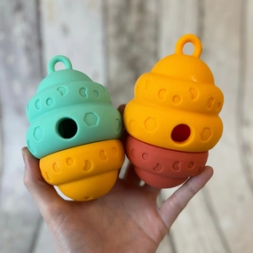 Silicone Beehive Treat Dispenser