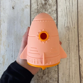 Silicone Rocket Treat Dispenser