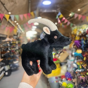 Steel Dog Barnyard Baller Billy Goat Plush Toy