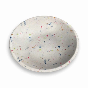 Tarhong Terrazzo Speckled Cat Dish