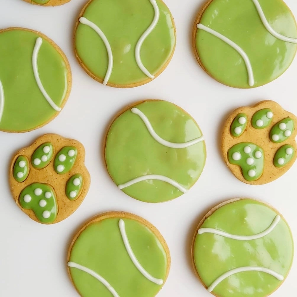 Tennis Ball Biscuits for Dogs