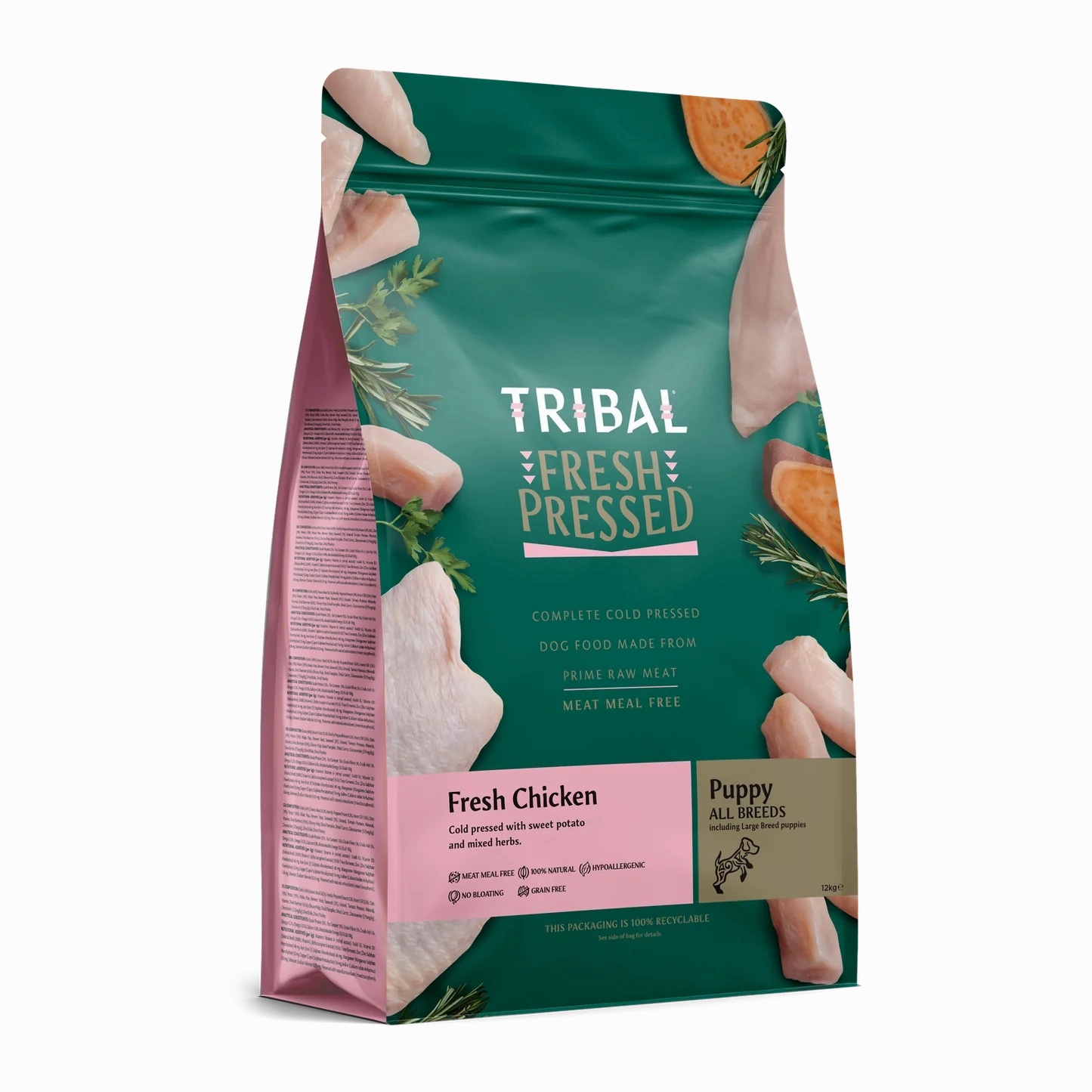 Tribal Cold Pressed Puppy Chicken Dog Food