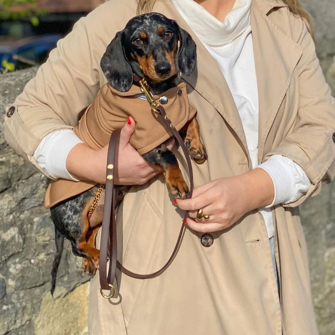 Waterproof Classic Vegan Leather Dog Lead