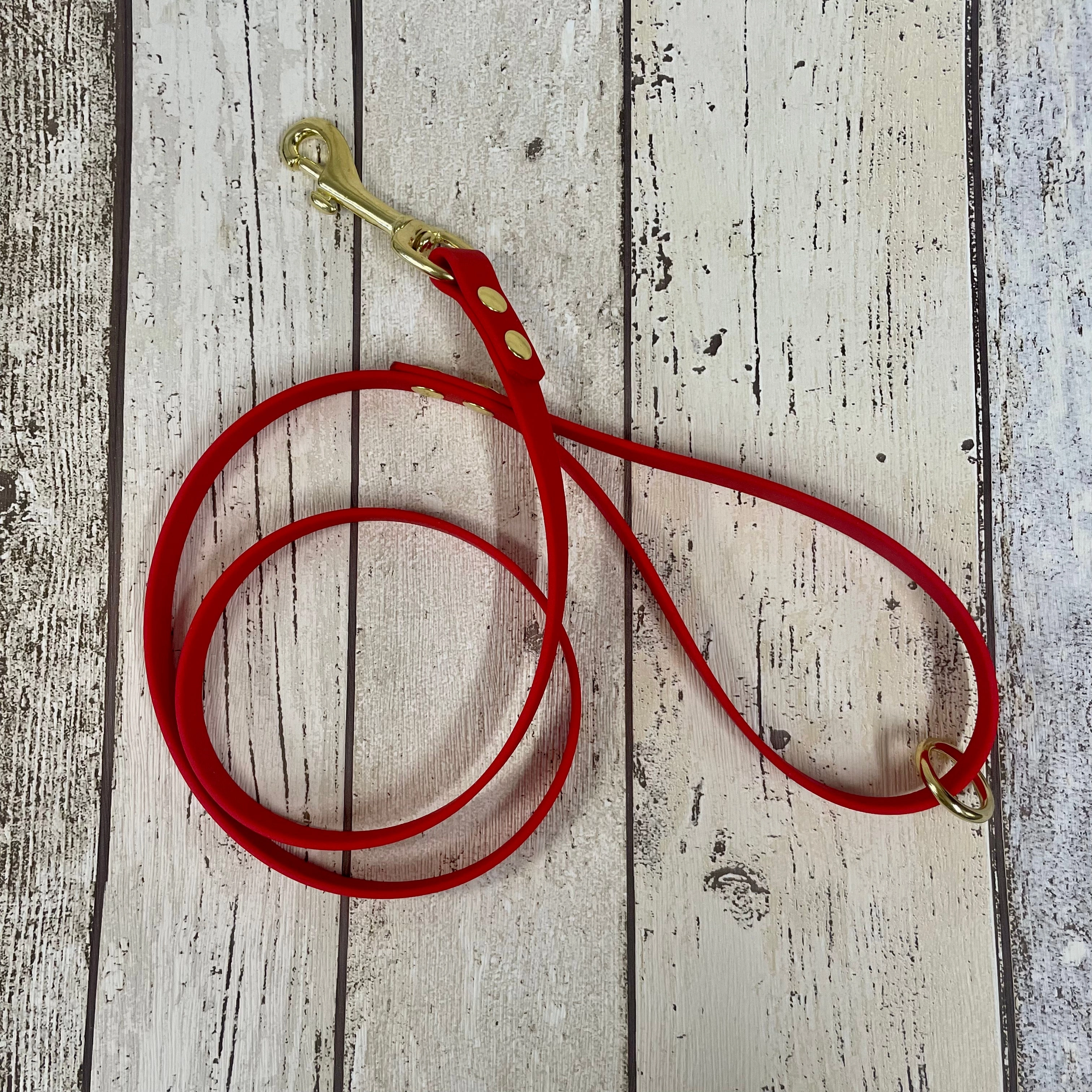 Waterproof Classic Vegan Leather Dog Lead