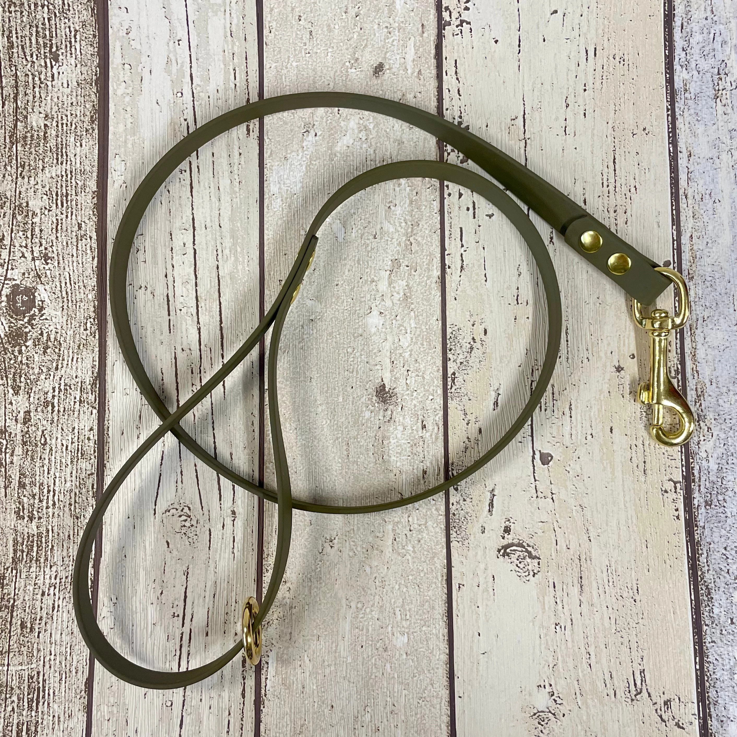 Waterproof Classic Vegan Leather Dog Lead