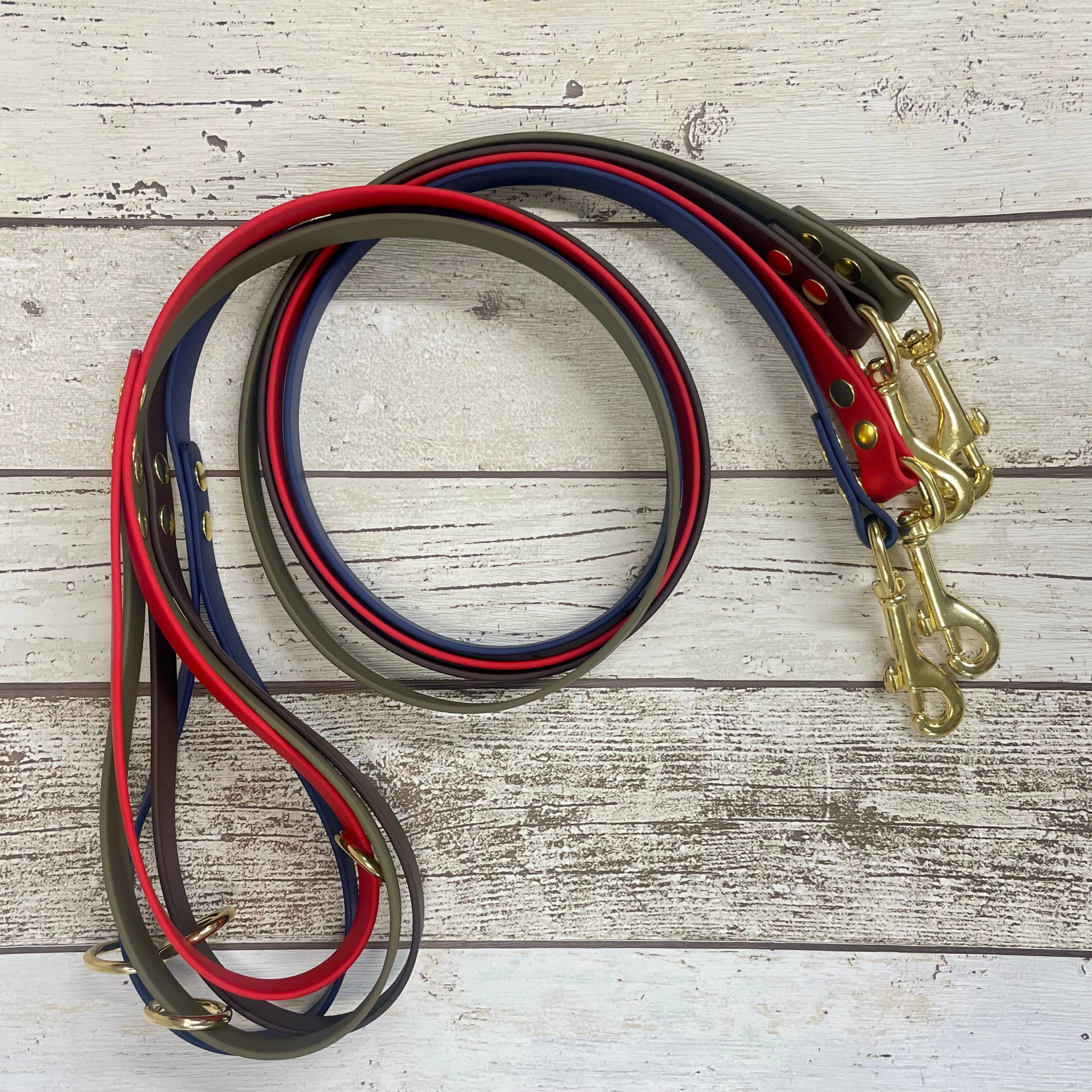 Waterproof Classic Vegan Leather Dog Lead