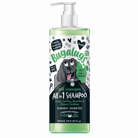 Wild Lemongrass All in 1 Dog Shampoo with Shed Control
